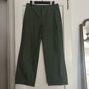 J. Crew Petite sailor heritage chino pant in Distressed Fatigue - Size 26P